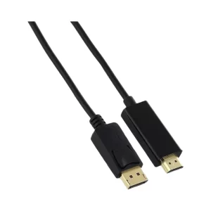 Gamma DP to HDMI 1.8 Adapter with easy plug-and-play functionality, no drivers required.