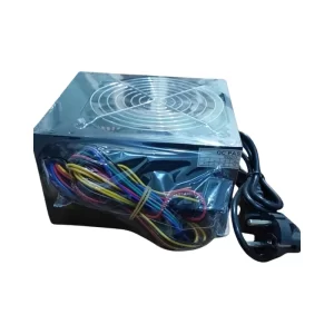 Gamma GT-H3 1400W power supply unit with visible cables and cooling fan.