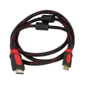 Gamma HDMI 1.5M Shield Cable with gold-plated connectors, 4K Ultra HD support, and durable shielded design.