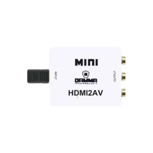 HDMI to AV converter for gaming consoles, laptops, and streaming devices