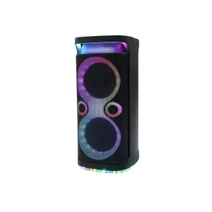 VOVO V-2870 speaker highlighting durable build and compact size