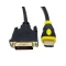 Gamma HDMI To DVI 1.5M Shield